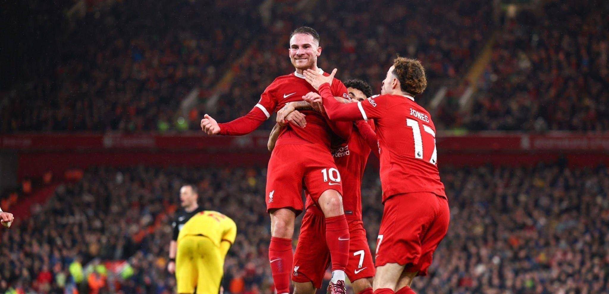 利物浦客场击败对手，稳固排名，继续保持领先的简单介绍