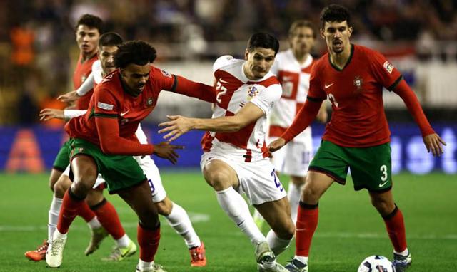 葡萄牙队客场击败塞尔维亚队