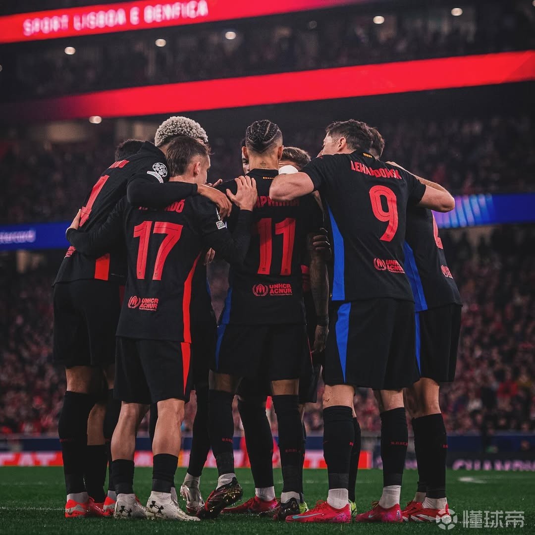 巴萨凭借团队合作取得成功！